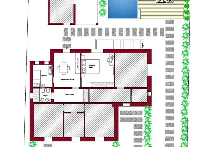 Luxury Cervia, 4 With 1 Swimming Pool Appartement Cervia