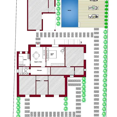 Luxury Cervia, 4 With 1 Swimming Pool Apartman Cervia