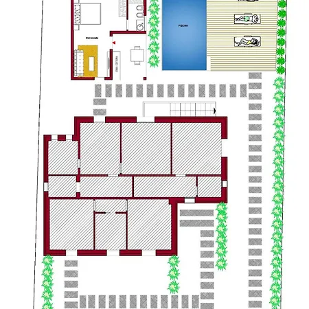 Luxury Cervia, 4 With 1 Swimming Pool Apartman Cervia