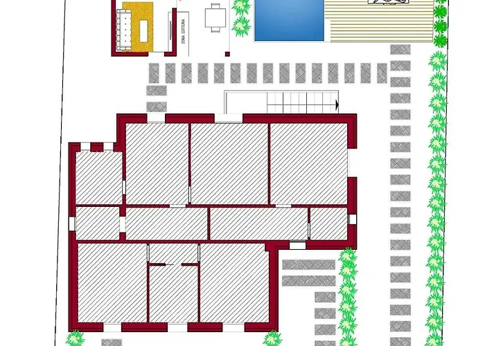 Luxury Cervia, 4 With 1 Swimming Pool 아파트 체르비아